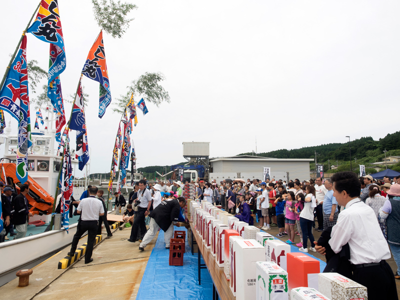 マグロ漁新造船「第36はくしん丸」